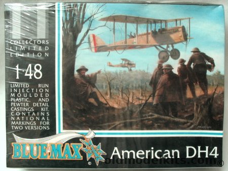 Blue Max 1/48 American DH-4, PGX0205 plastic model kit